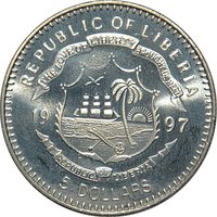 5 Dollars obverse