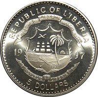 5 Dollars obverse