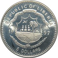 5 Dollars obverse