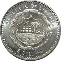 5 Dollars obverse