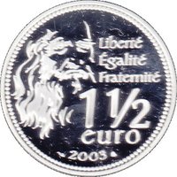 1½ Euro reverse