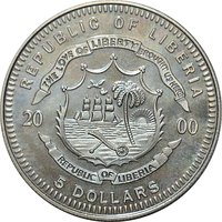 5 Dollars obverse