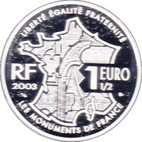 1½ Euros obverse