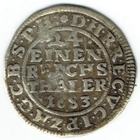 1⁄24 Thaler reverse