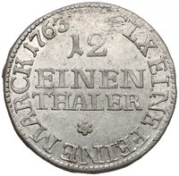 1⁄12 Thaler reverse