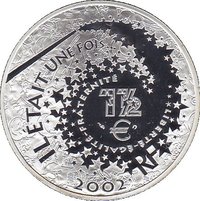 1½ Euros obverse
