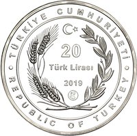 20 Lira obverse