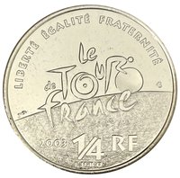 ¼ Euro obverse