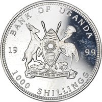 1000 Shillings obverse