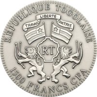 1500 Francs CFA obverse