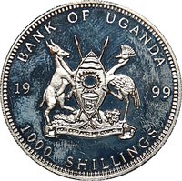 1000 Shillings obverse