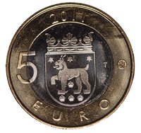 5 Euros reverse