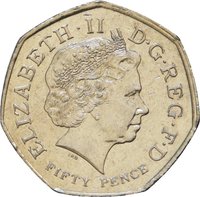 50 Pence obverse