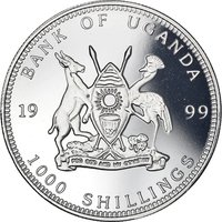 1000 Shillings obverse