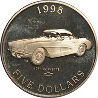 5 Dollars reverse