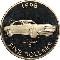 5 Dollars reverse