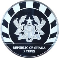 5 Cedis obverse