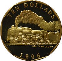 10 Dollars reverse