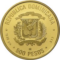 500 Pesos obverse