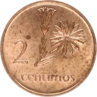 2 Centimos reverse