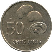 50 Centimos reverse