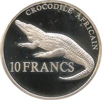10 Francs reverse