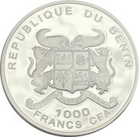 1000 Francs CFA obverse