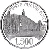 500 Lire reverse