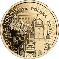100 Zlotys obverse