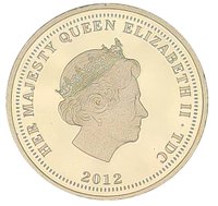 ½ Sovereign obverse