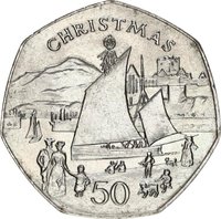50 Pence reverse