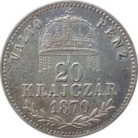 20 Kreuzers reverse