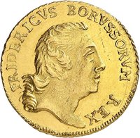 1 Gold Friedrich obverse