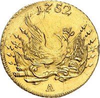 1 Gold Friedrich reverse