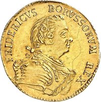 ½ Gold Friedrich obverse