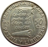 50 Centavos obverse