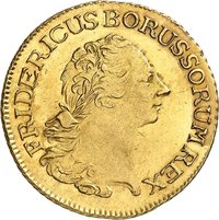 2 Gold Friedrichs obverse