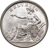 1 Franc obverse