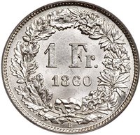 1 Franc reverse