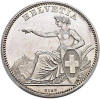 2 Francs obverse