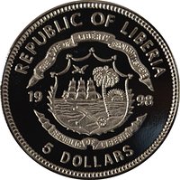 5 Dollars obverse