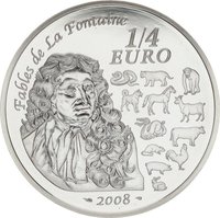 ¼ Euro reverse