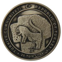 20 Lira obverse