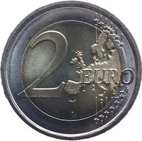 2 Euros reverse