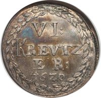 6 Kreuzers reverse