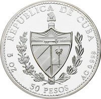 50 Pesos obverse