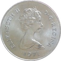 25 pence obverse