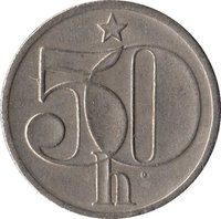 50 Haléřů / Halierov reverse