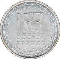 6.55957 Francs reverse