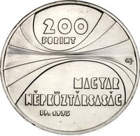 200 Forint obverse